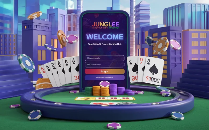 Junglee Rummy Login Lobby